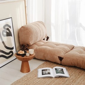 Fold Kadife Camel fotel