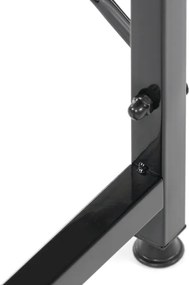 Íróasztal 100x48 cm, MDF, fehérített tölgy, GD-512 WT