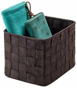 Szervező Compactor TEX 19 x 14 x 13 cm, sötétbarna