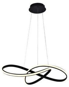 LED állítható fényerejű csillár kábellel LED/70W/230V 3000-6500K fekete + DO