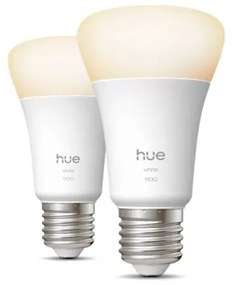 SZETT 2x LED dimmelhető izzó Philips Hue WHITE E27/9,5W/230V 2700K