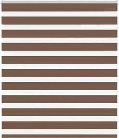 vidaXL zebrafüggönnyel barna szövetszélesség 120,9 cm poliészter