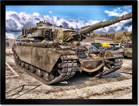 Poszterek keretben 40x30 Tank Militaria Tank