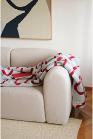 Piros takaró 150x200 cm Swirl – noo.ma