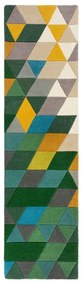Prism gyapjú szőnyeg, 60 x 2330 cm - Flair Rugs