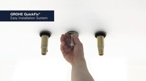 Grohe Grohtherm SmartControl, Tökéletes zuhanykészlet rejtett termosztáttal, 3 fúvóka, króm, 34744000