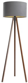 BPS Koncept Állólámpa STANDART 1xE27/60W/230V szürke/wenge BS0492