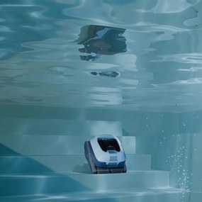 Medencetisztító robot, Dolphin EON 100, teljes medencetisztítás (padló, fal, vízvonal és lépcső tisztítás), SmartMap navigáció, UltraRun mód, applikáció vezérlés