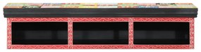 Fali TV Szekrény Többszínű 100x30x22cm Műszaki Fa