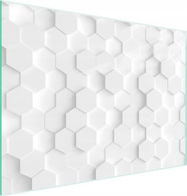 Üveg Vágódeszka 40x30 Fehér Edzett Üveg