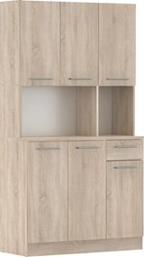 Hatajtós szekrény, sonoma tölgy, PELION NEW