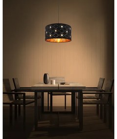 Globo 15448H - Csillár zsinóron ABBEY 1xE27/60W/230V