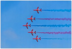 Poszterek 60x40 Repülőgépek bemutató