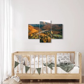 Híd képe a skót völgyben (90x60 cm)