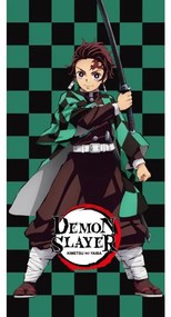 Demon Slayer Tanjiro Fürdőlepedő, Strand Törölköző 70x140cm