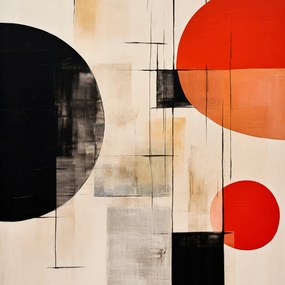 Poszter 60x60cm Absztrakt szimmetria