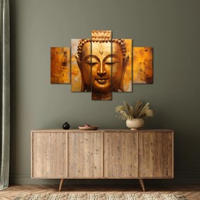 Kép - Buddha, olajfestmény (150x105 cm)