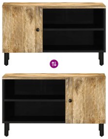 tömör mangófa TV-szekrény 80 x 31 x 46 cm