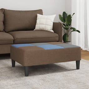 foltvarrott szövet lábzsámoly 77x55x31 cm