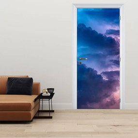 Fotótapéta ajtóra - Felhők (95x205cm)