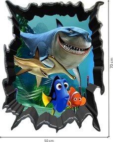 Falmatrica "Dory keresi" 60x45 cm