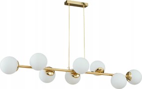 Függőlámpa Mennyezeti Csillár Gömbök hosszú arany Modern Asztal Felett