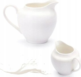 Tejes kancsó 160 ml Porcelán fehér tejes kancsó