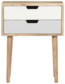 Tömör mangófa éjjeliszekrény 47 x 35 x 59 cm