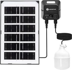 Aigostar - napelemes LED csillár érzékelővel LED/35W/12V 3000 mAh 6500K átm. 10 cm