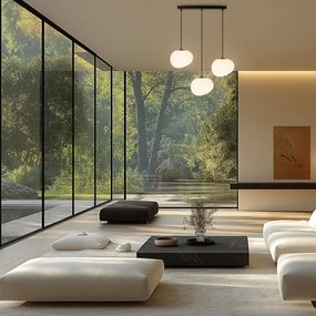 Csillár zsinóron STONES 3xE27/40W/230V