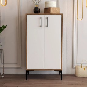 Prag - Walnut, White