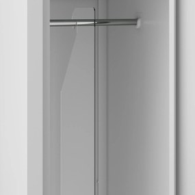 Fém BHP munkaszekrény szürke: KACPER II 1 Plus