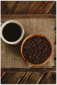 Poszterek 80x120 Szemes kávé