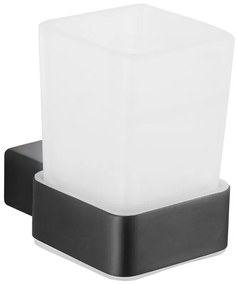 Mexen Pavo fogkefe tartó pohár, Fekete - 7030438-70