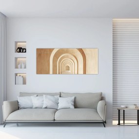 Kép - Bézs átjáró (120x50 cm)