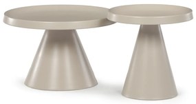 F4112 CSM konferenciaasztal-készlet, bézs, 2 db