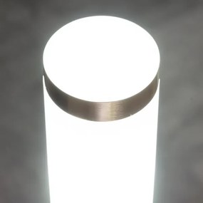 BRILAGI - Kültéri lámpa mozgásérzékelővel ELIA 1xE27/20W/230V IP44 100 cm króm