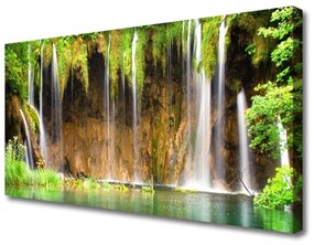 Canvas kép vízesés Természet 140x70 cm