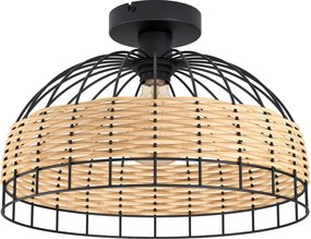 EGLO 43398 ANWICK Vintage Mennyezeti Lámpák Barna, Fekete E27 IP20