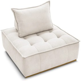 Fehér zsenília fotel Elisa – Bobochic Paris