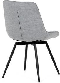 Étkezőszék szürke, szövet anyag HC-T1130 GREY2