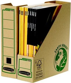 Iratpapucs, karton, 80 mm, BANKERS BOX® EARTH SERIES by FELLOWES® (IFW44700)