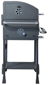 Faszenes grillsütő fekete