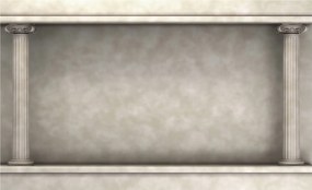 Fotótapéta Klasszikus oszlopok Elegancia és szimmetria Perspektíva 350x250 +ragasztó