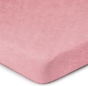 4Home frottír lepedő, rózsaszín, 90 x 200 cm, 90 x 200 cm