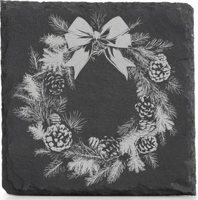 Kő alátét x4 Bögre Karácsonyi dekoráció Karácsonyi alátét