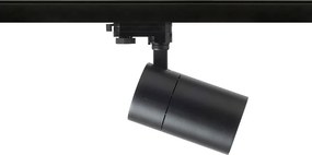 RENDL WISH 30 DIMM háromáramkörös sínre fekete 230V LED 30W 36° 3000K 4000K 5000K
