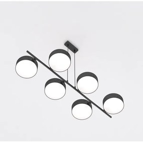 DRUMZ kábeles függőlámpa 6xE14/10W/230V fekete