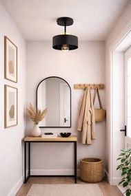 Brilagi - Felületre szerelhető csillár SPRING 1xE27/60W/230V fekete/arany