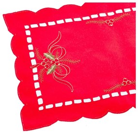 Tányéralátét karácsonyi mintával 29x43 cm – Casa Selección